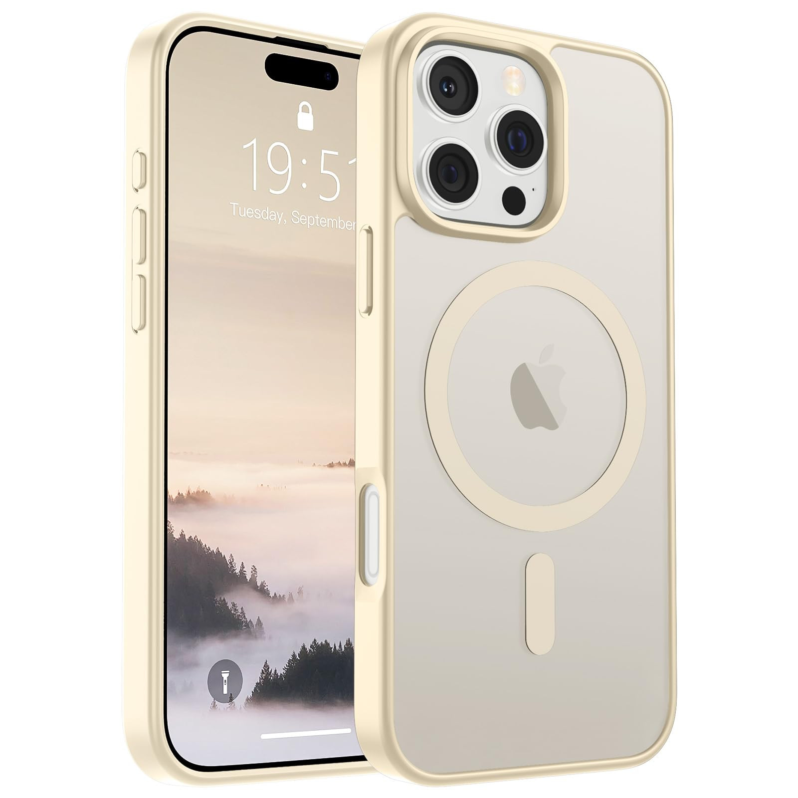 SUPFINE Magnetic for iPhone 16 Pro Max Case (Compatible with MagSafe) (Military Grade Drop Protec... | Amazon (US)