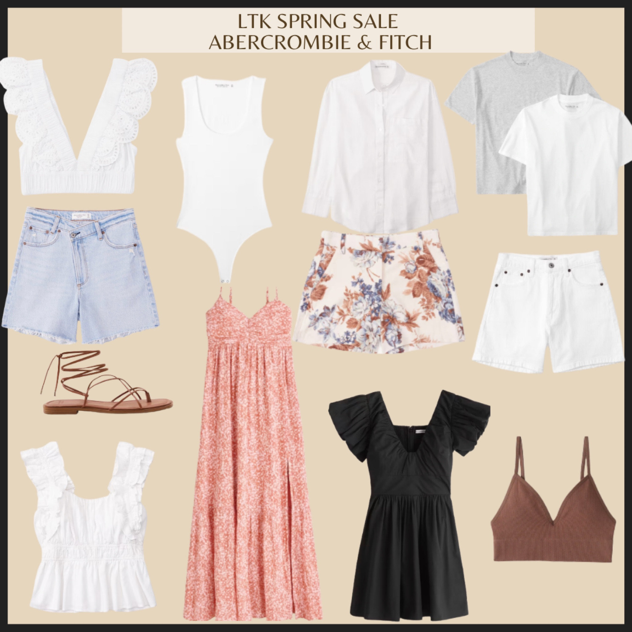 LTK SPRING SALE HAPPENING NOW!!! Abercrombie & Fitch having its spring sale!. Click on the link. 

#LTKunder100 #LTKSale #LTKsalealert