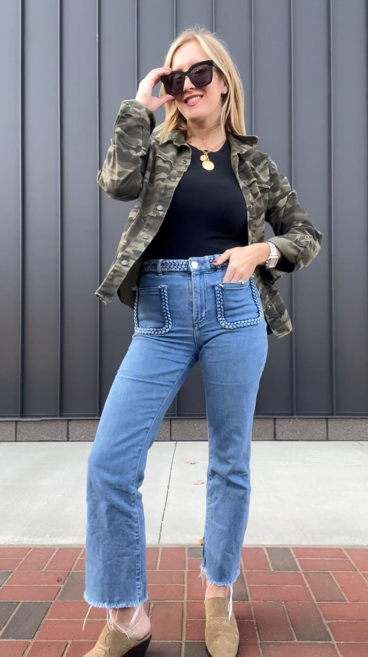 Camo jacket
Maje jeans
Zara shoes


#LTKSeasonal #LTKOver40 #LTKHalloween