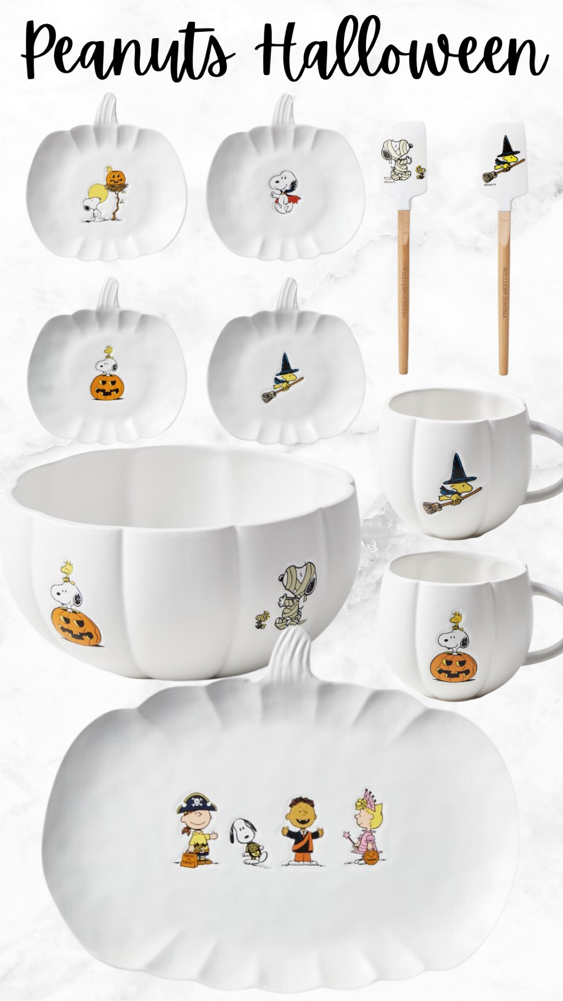 This Peanuts Halloween collection is so fun for Halloween gatherings and parties. Throw a Great Pumpkin Party and impress your guests with these adorable Snoopy and Woodstock stoneware pieces.



#LTKhome #LTKSeasonal #LTKHalloween