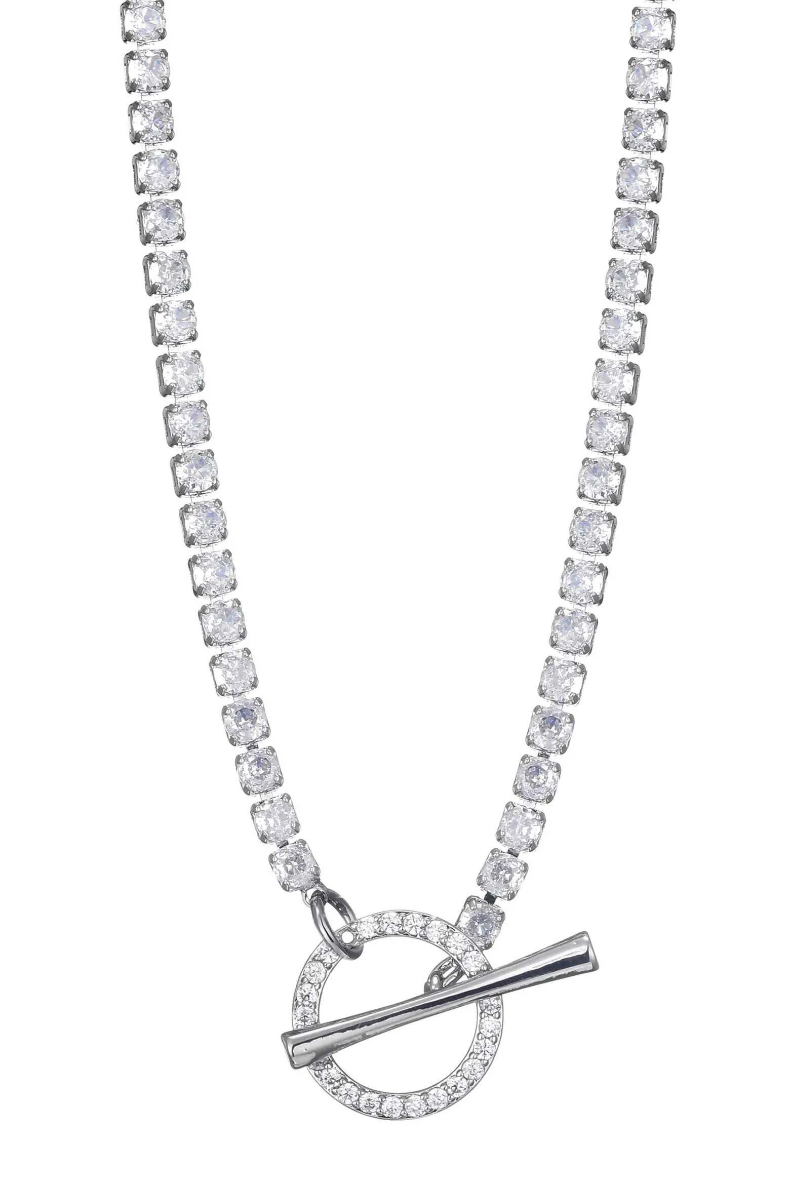 Crystal Toggle Tennis Necklace (Women) | Nordstromrack | Nordstrom Rack