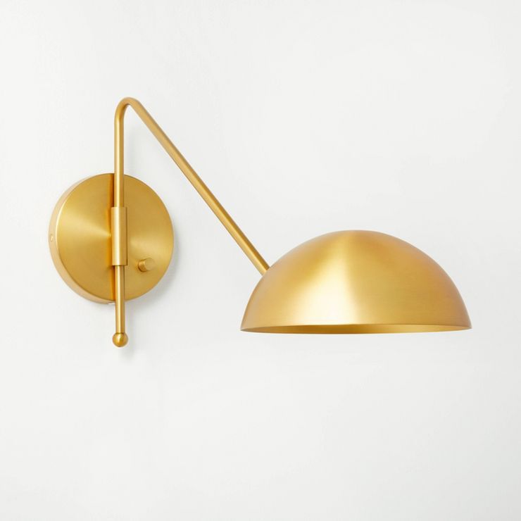 Metal Wall Sconce (Includes LED Light Bulb) - Threshold™ designed with Studio McGee | Target