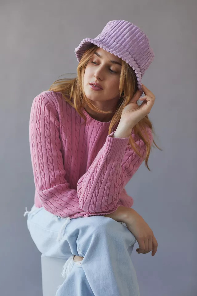 Wide Wale Corduroy Bucket Hat | Urban Outfitters (US and RoW)