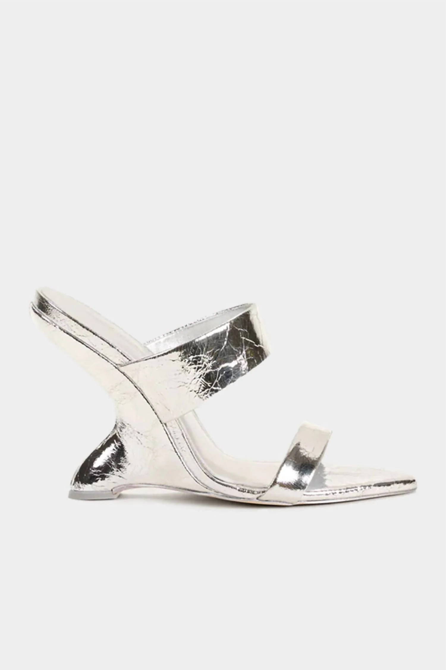 Women's Yara Sandal In Silver | Shop Simon
