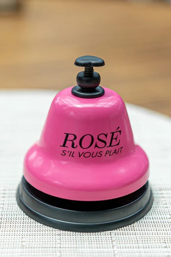 Glamazon 'rose S'il Vous Plait' Wine Bell | Etsy | Etsy (US)