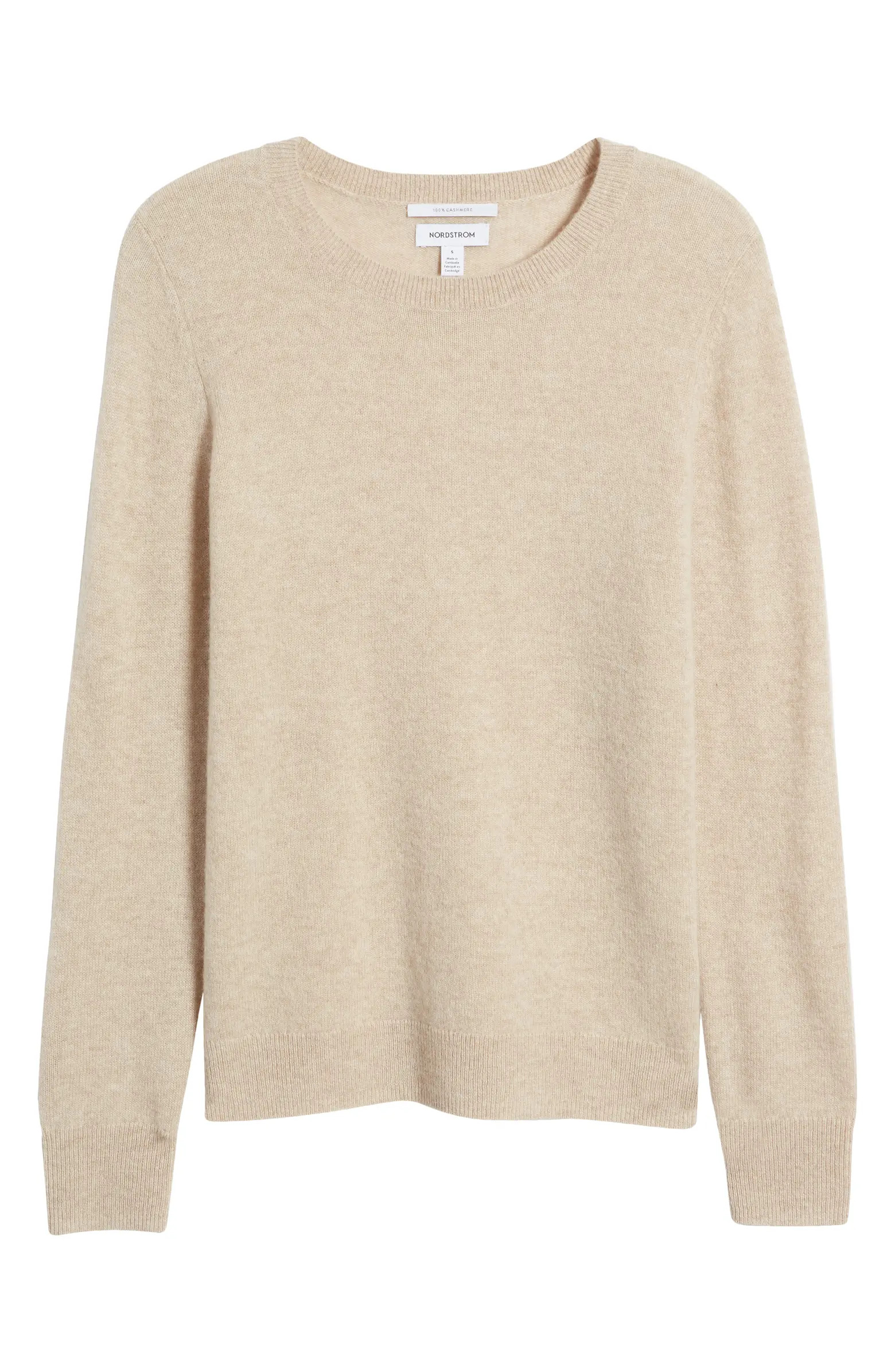 Cashmere Crewneck Sweater | Nordstrom