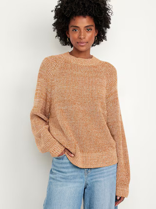 Shaker-Stitch Sweater | Old Navy (US)