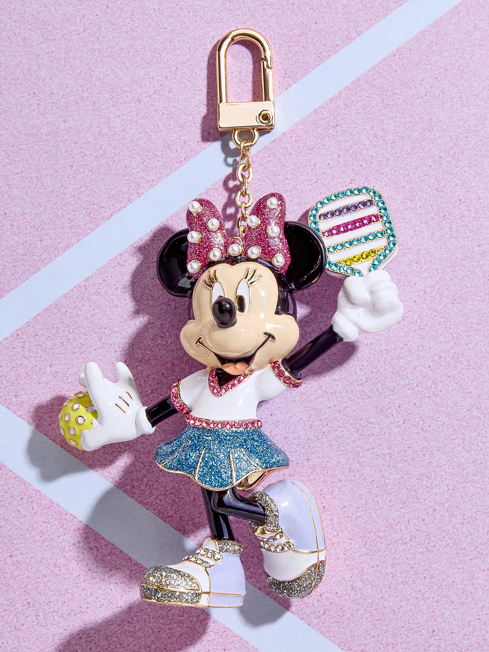 Disney Minnie Mouse Pickleball 3D Bag Charm - Minnie Mouse | BaubleBar