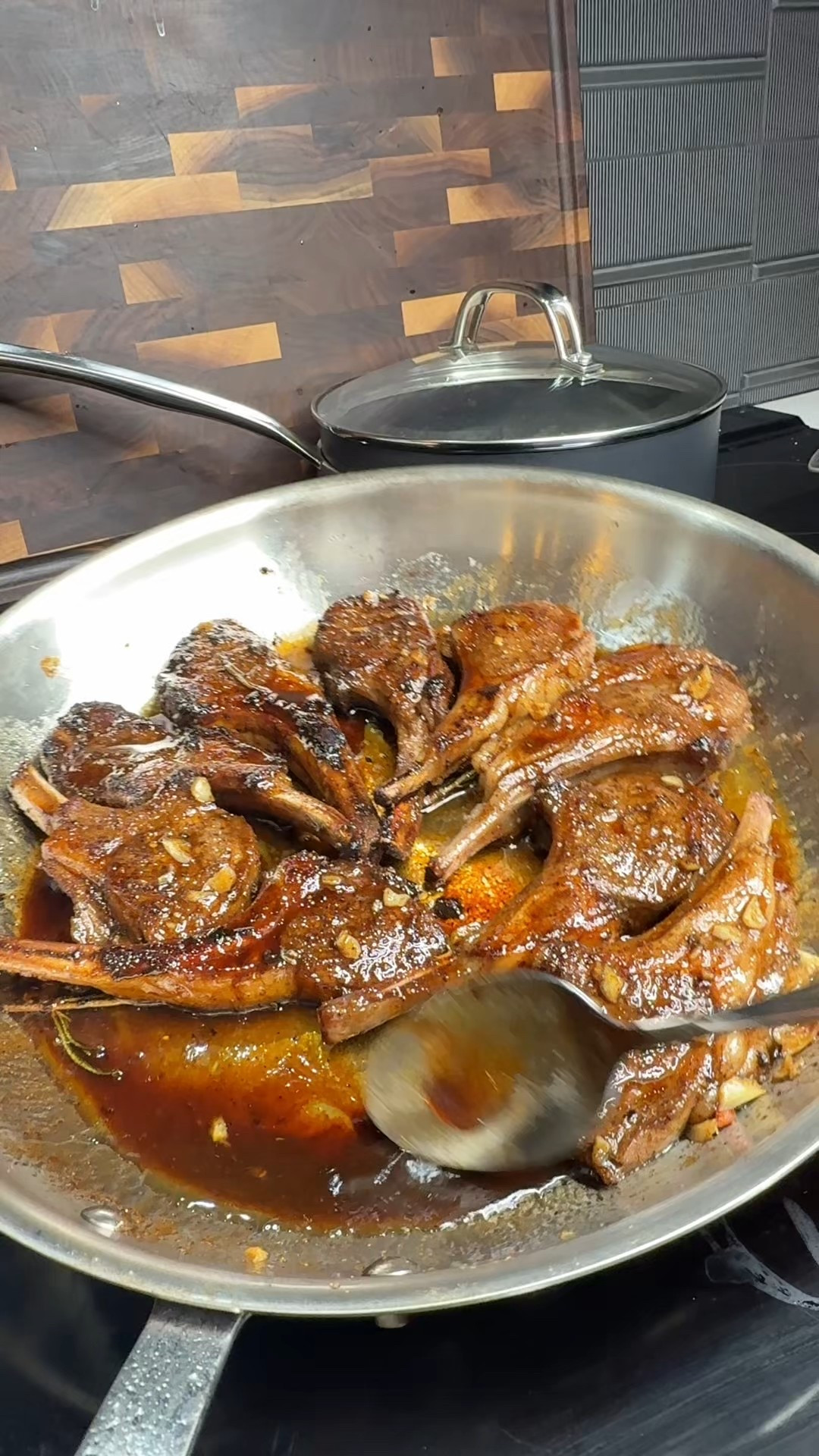 Officially a stainless steel girlie! Love the versatility of this pan! 