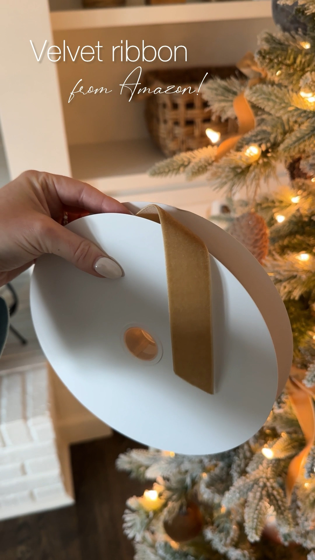 The most beautiful velvet ribbon from Amazon! Comes in tons of colors and you get a ton! 

#LTKhome #LTKSeasonal #LTKfindsunder50