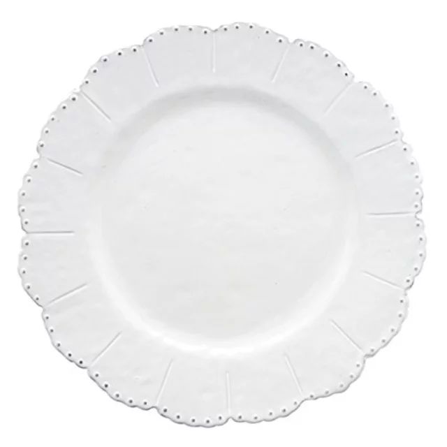 Arte Italica Bella Bianca Beaded Dinner Plate, White | Walmart (US)