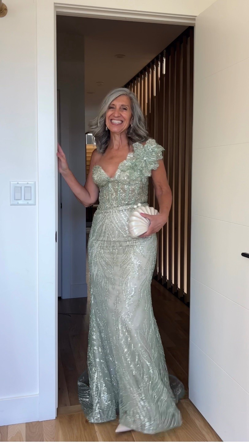 🌿 The beaded sequin mermaid that catches light from every angle.

A sage green allover beaded sequin one-shoulder mermaid with dimensional 3D floral detail that elongates and holds beautifully all evening long so you can simply be present for every single moment.

Save this for your next invitation. Share it with a friend who’s shopping. 💌

#weddingguestdress #motherofthebride #blacktiewedding #sequingown #weddingseason2026 wedding guest dress summer

#LTKSeasonal #LTKOver40 #LTKWedding