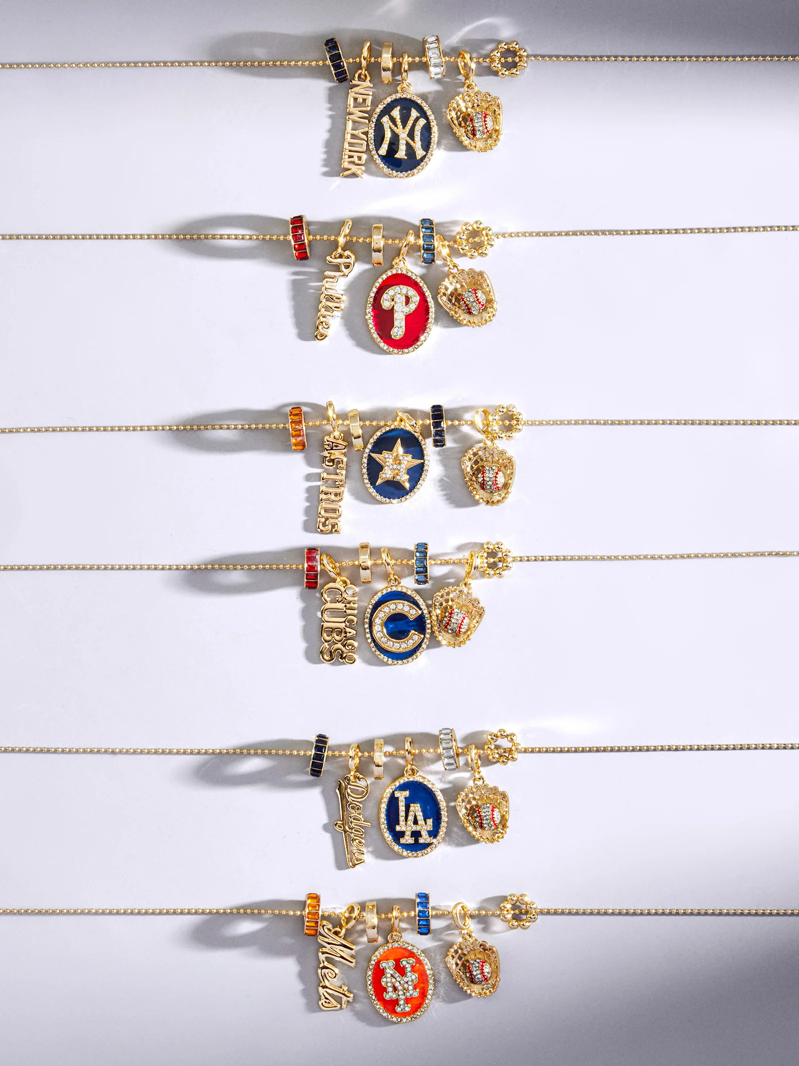 MLB Charm Necklace - New York Yankees | BaubleBar