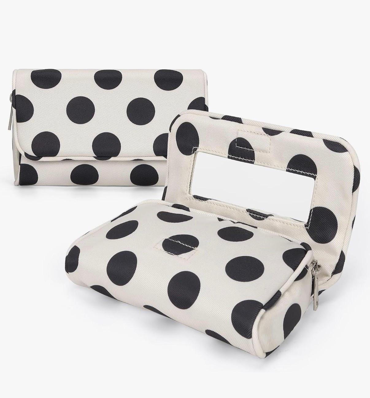 Women’s Cute Nylon Makeup Bag with Built-in Mirror, Protable Lightweight Cosmetic Bag, Trendy Toiletry Bag for Travel

Amazon make up pouch for travel

#LTKBeauty #LTKTravel