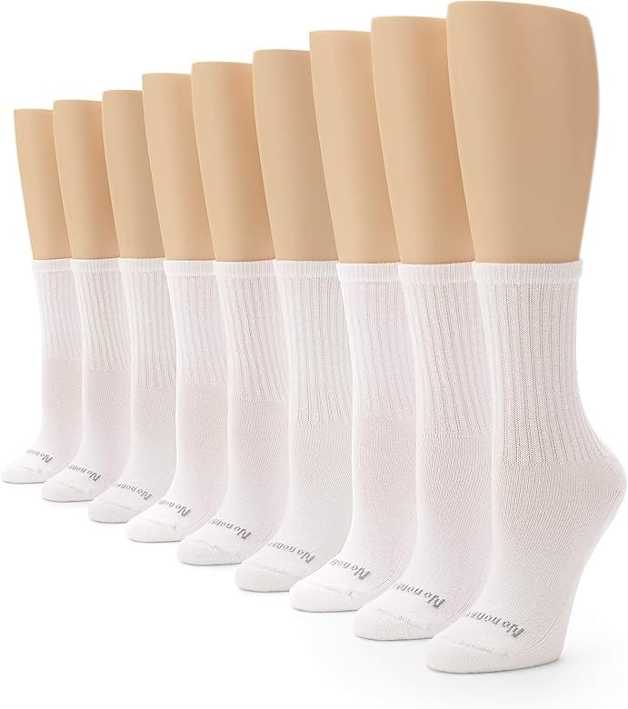 No Nonsense Women's Ahh Said The Foot Cushioned Crew Sock | Amazon (US)