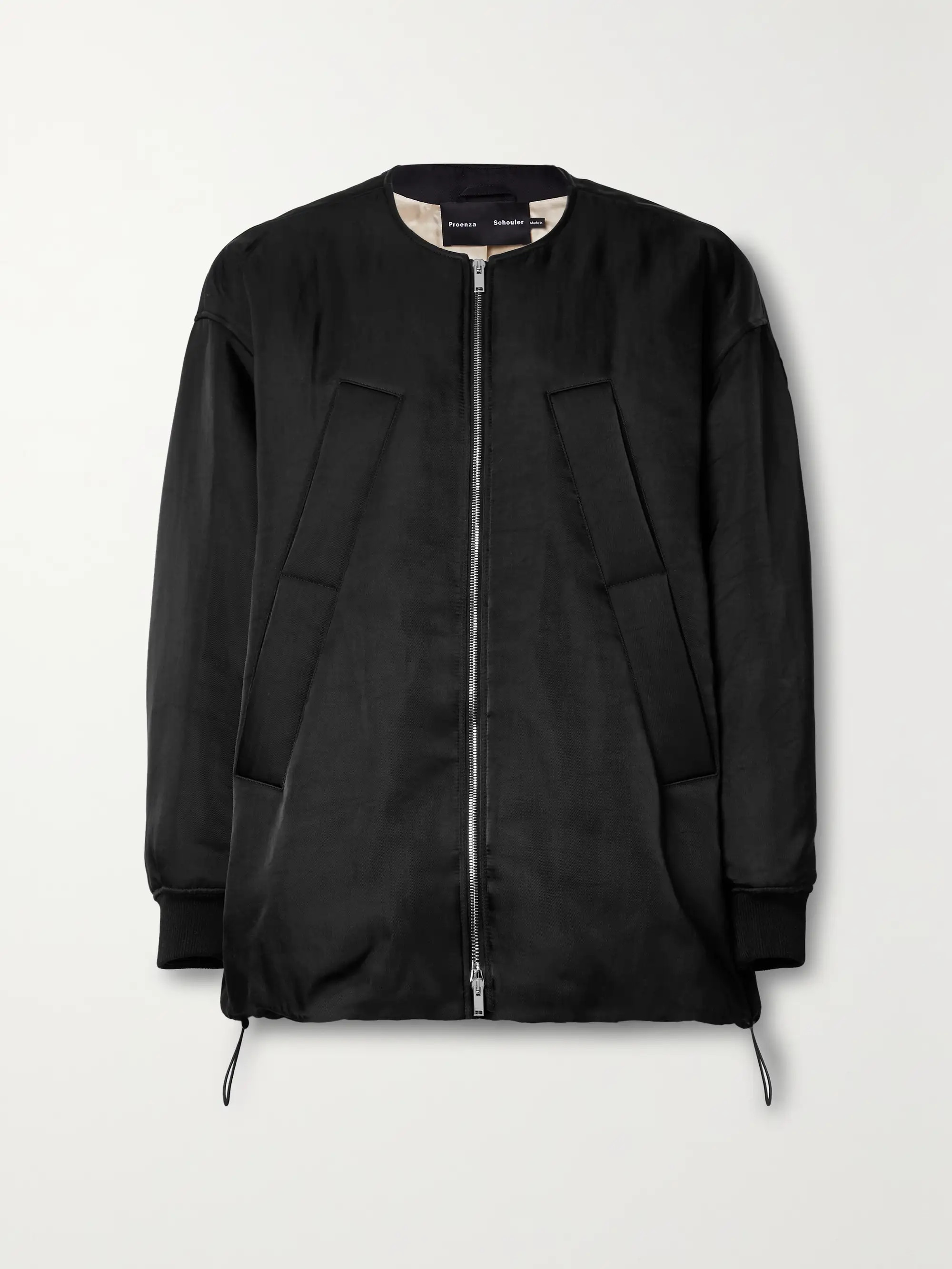 Padded recycled-twill bomber jacket | NET-A-PORTER (US)