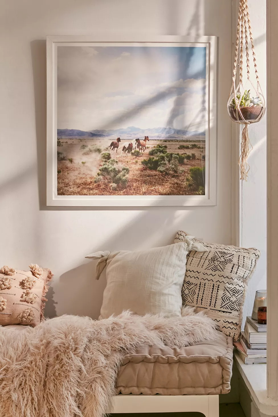 Kevin Russ Running Horses Art Print | Urban Outfitters (US and RoW)