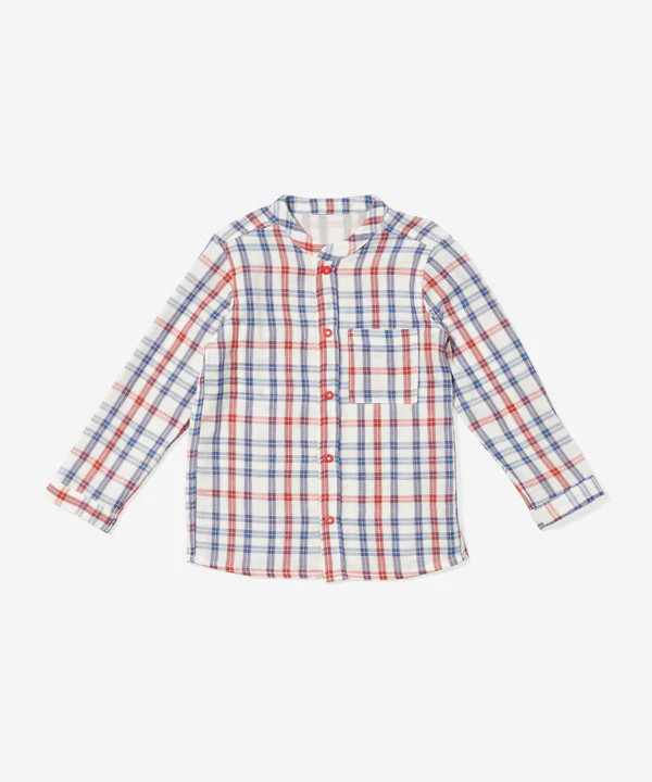 Jack Lee Shirt, Red Plaid | Oso & Me