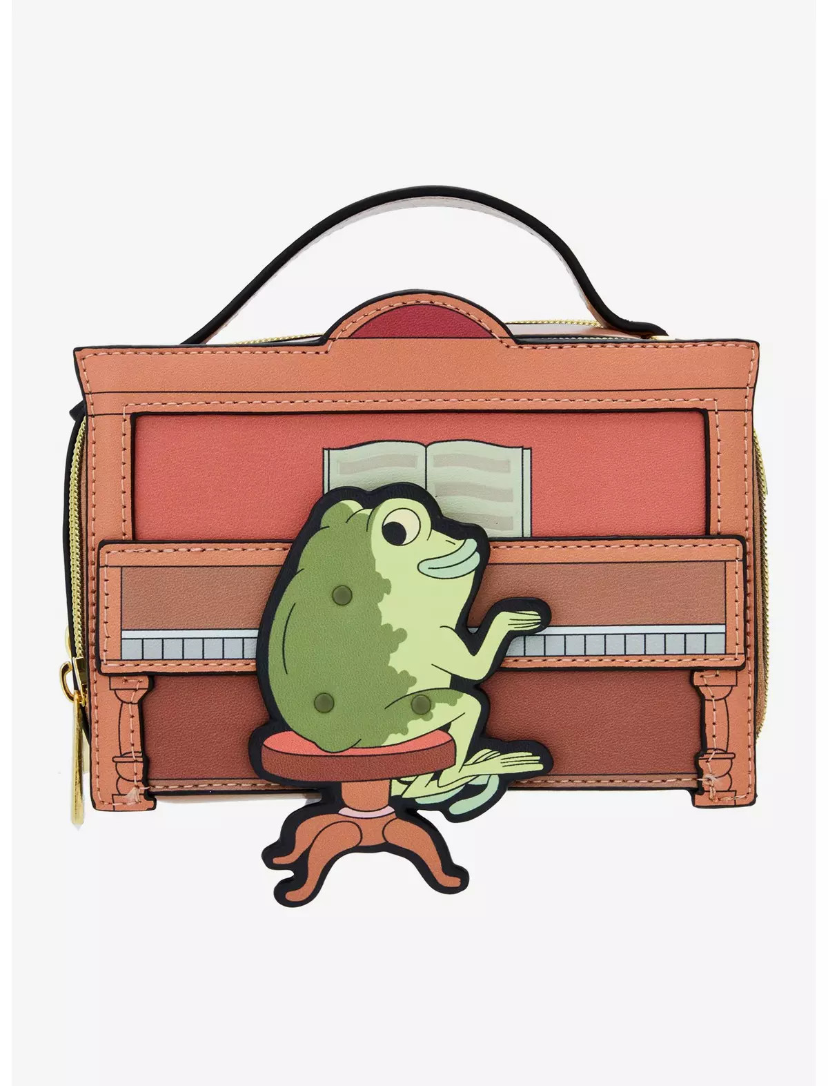 Over the Garden Wall Jason Funderburker Piano Figural Crossbody Bag — BoxLunch Exclusive | BoxLunch