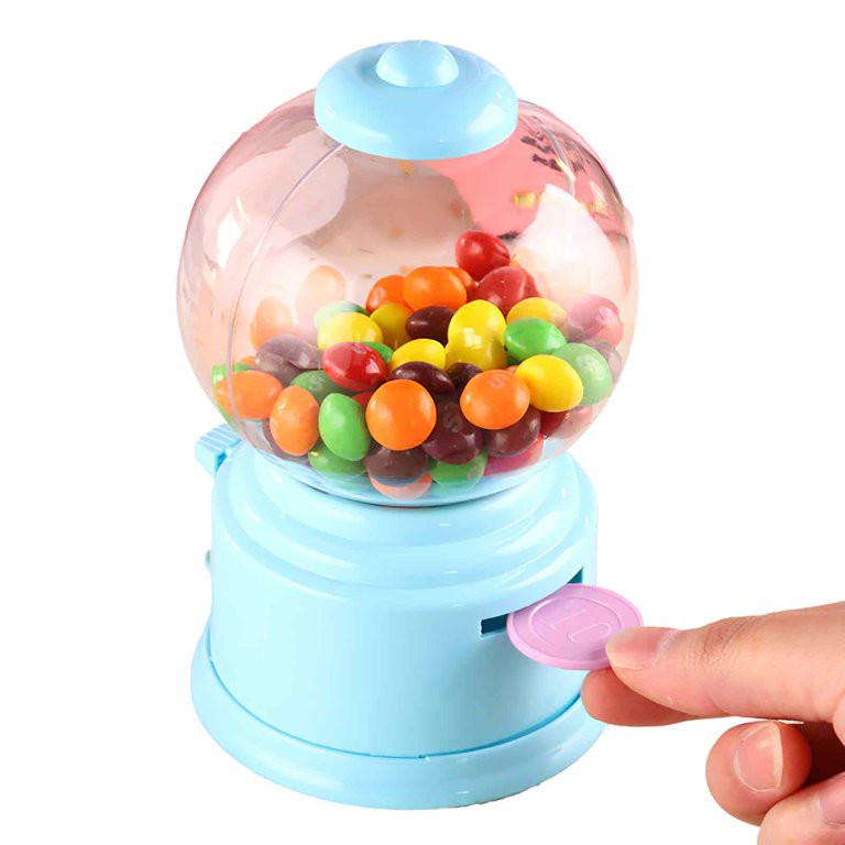 Children Bank Toy Dispenser,Sweet Mini Twist Candy Machine Kids Bubble E2S Gumball Coin Saving Bo... | Walmart (US)