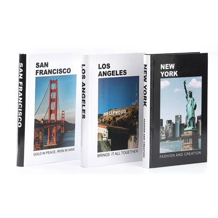 Coffee Table Books 3 Pcs Faux Books for Decoration Decorative Books for Home Decor Books Decor Coffe | Walmart (US)