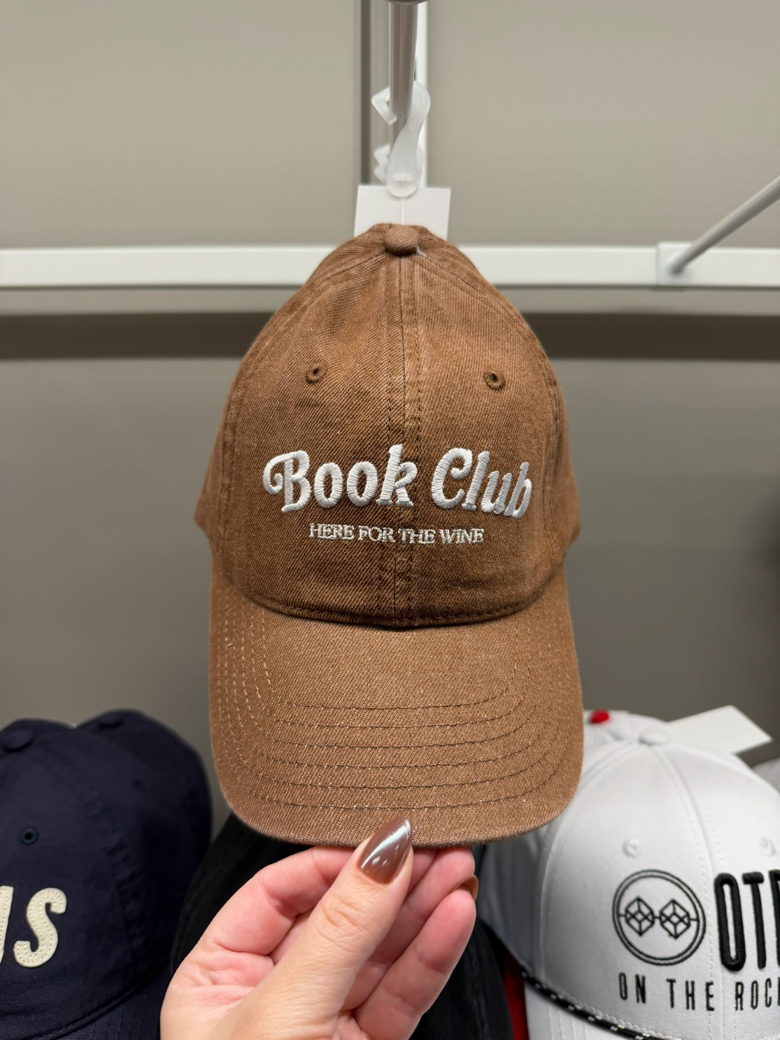 This Mighty Fine embroidered washed denim baseball hat is such a cute everyday grab. The chocolate brown is giving effortless off-duty energy.
spring outfits, casual outfits, country concert outfits, rodeo outfit inspo, vacation outfits beach, everyday accessories, baseball hats for women, neutral wardrobe staples, date night outfits, street style inspo 

 #LTKgrwm #LTKootd