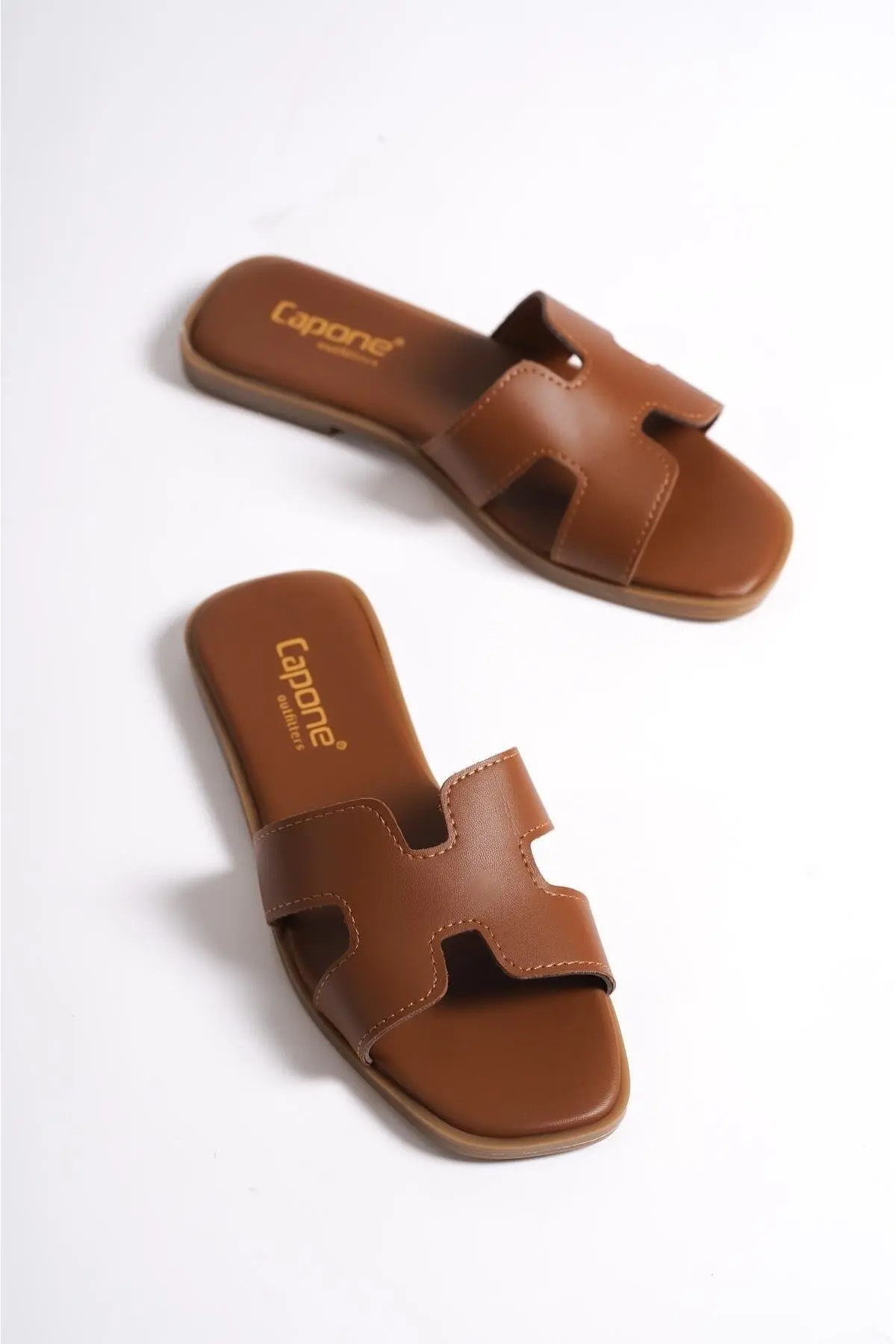Pantolette
 - Braun - Flacher Absatz | Trendyol DE
