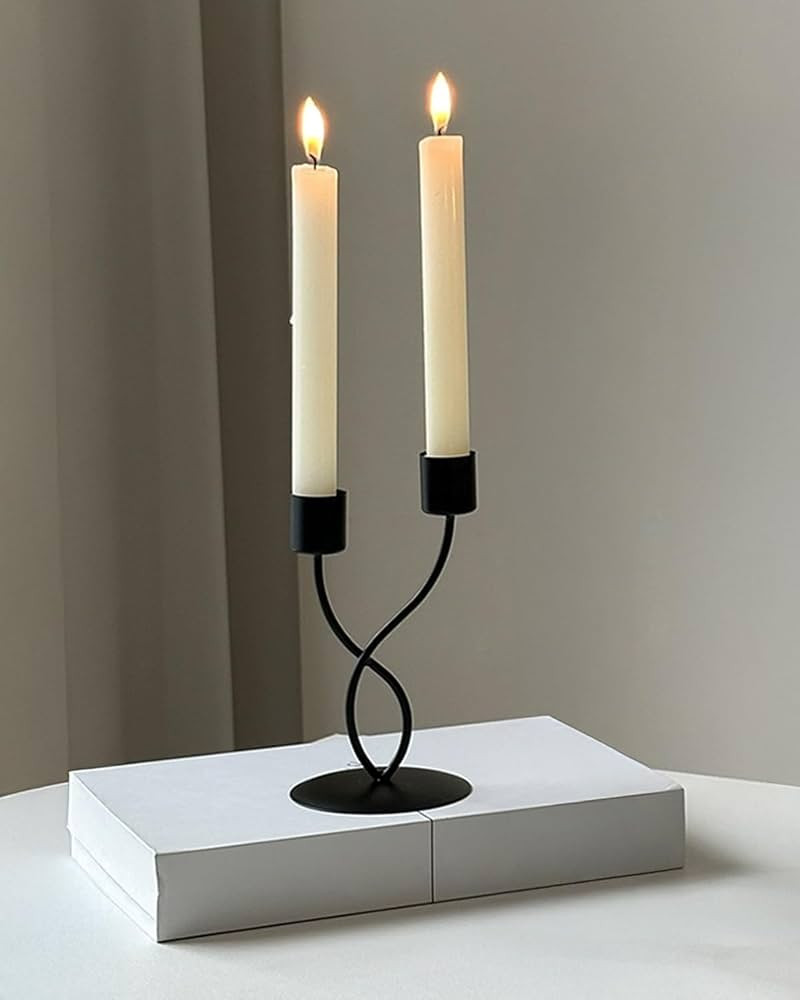 2 Arm Candle Holders: Home Dining Table Centerpieces, Wedding & Party Ambience Decorations DJA121... | Amazon (UK)