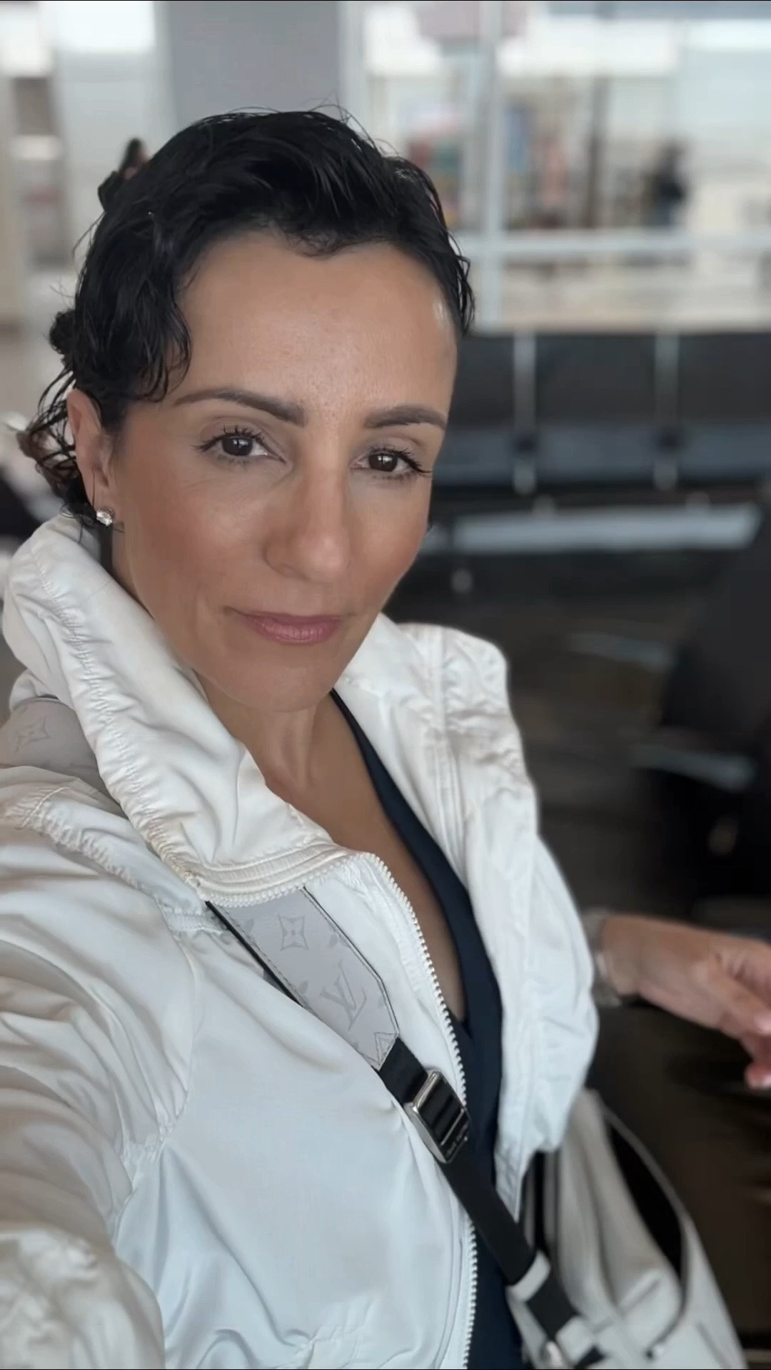 This has become one of my favorite travel formulas because every piece earns its place. The wrinkle resistant pants and matching vest are comfortable enough for a long travel day, my Athleta jacket has been a favorite for years, and these Paul Green sneakers have traveled the world with me. I love that I can land, add a few accessories, and head straight to lunch or dinner without changing.

wrinkle resistant pants, travel outfit, matching vest, Athleta jacket, Paul Green sneakers, airport outfit, comfortable travel style, women’s travel outfit, versatile wardrobe, travel essentials, women over 40 style, stylewitheugenia

#LTKdayinmylife #LTKgrwm #LTKOver40