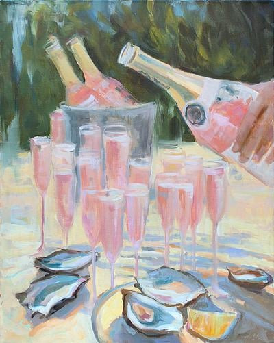 Pink And Salty by Helli Luck on Artfully Walls | Artfully Walls