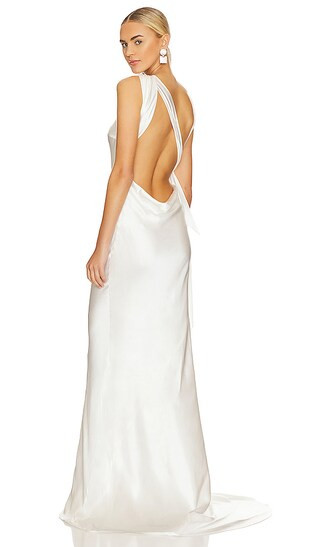 Charles Gown in Blanc | Revolve Clothing (Global)