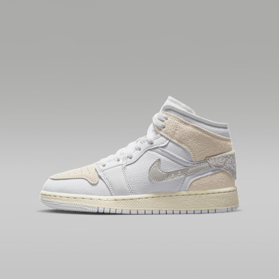 Air Jordan 1 Mid SE Craft Big Kids' Shoes. Nike.com | Nike (US)