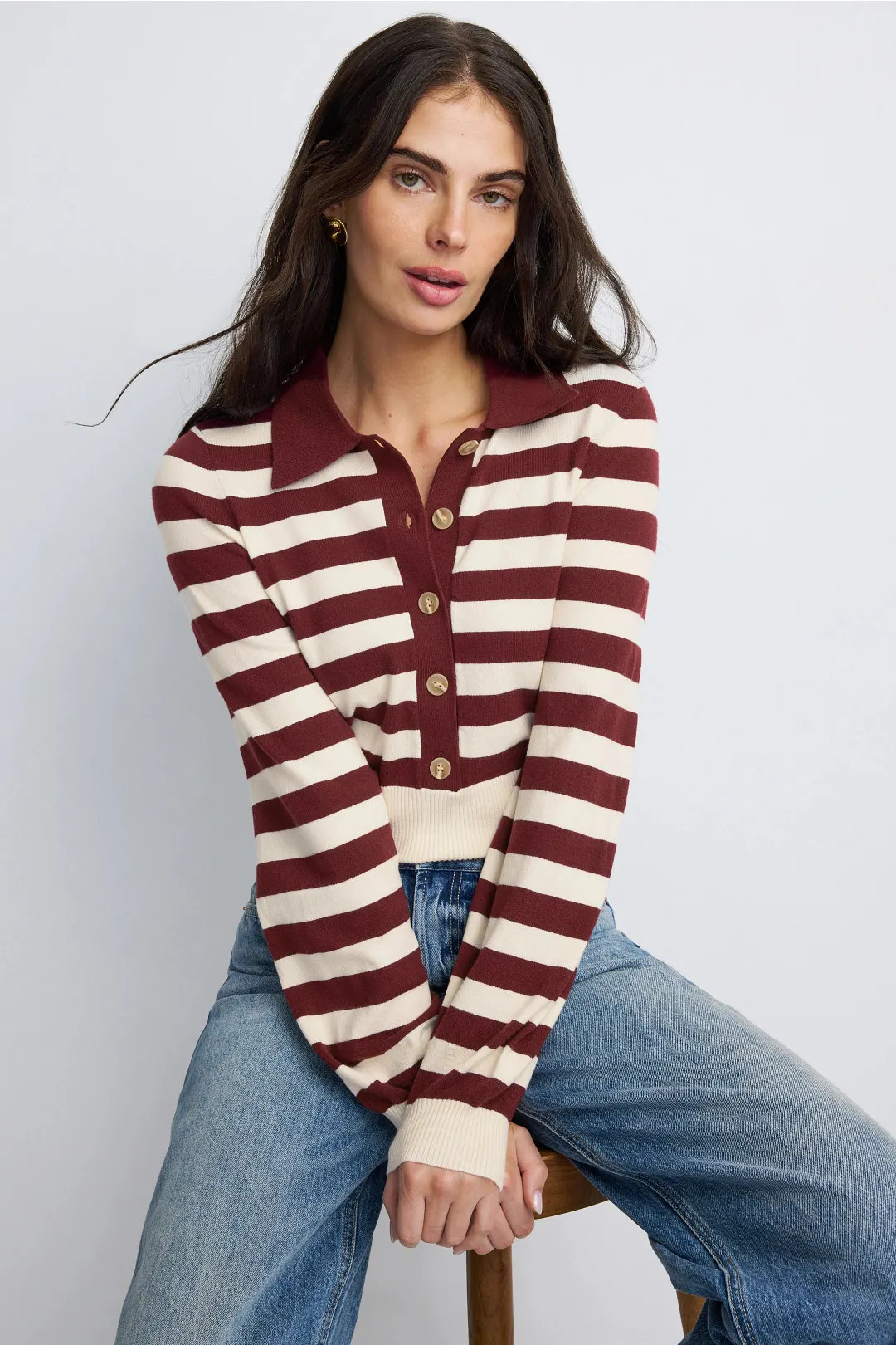 Belle Stiped Sweater | Rent the Runway