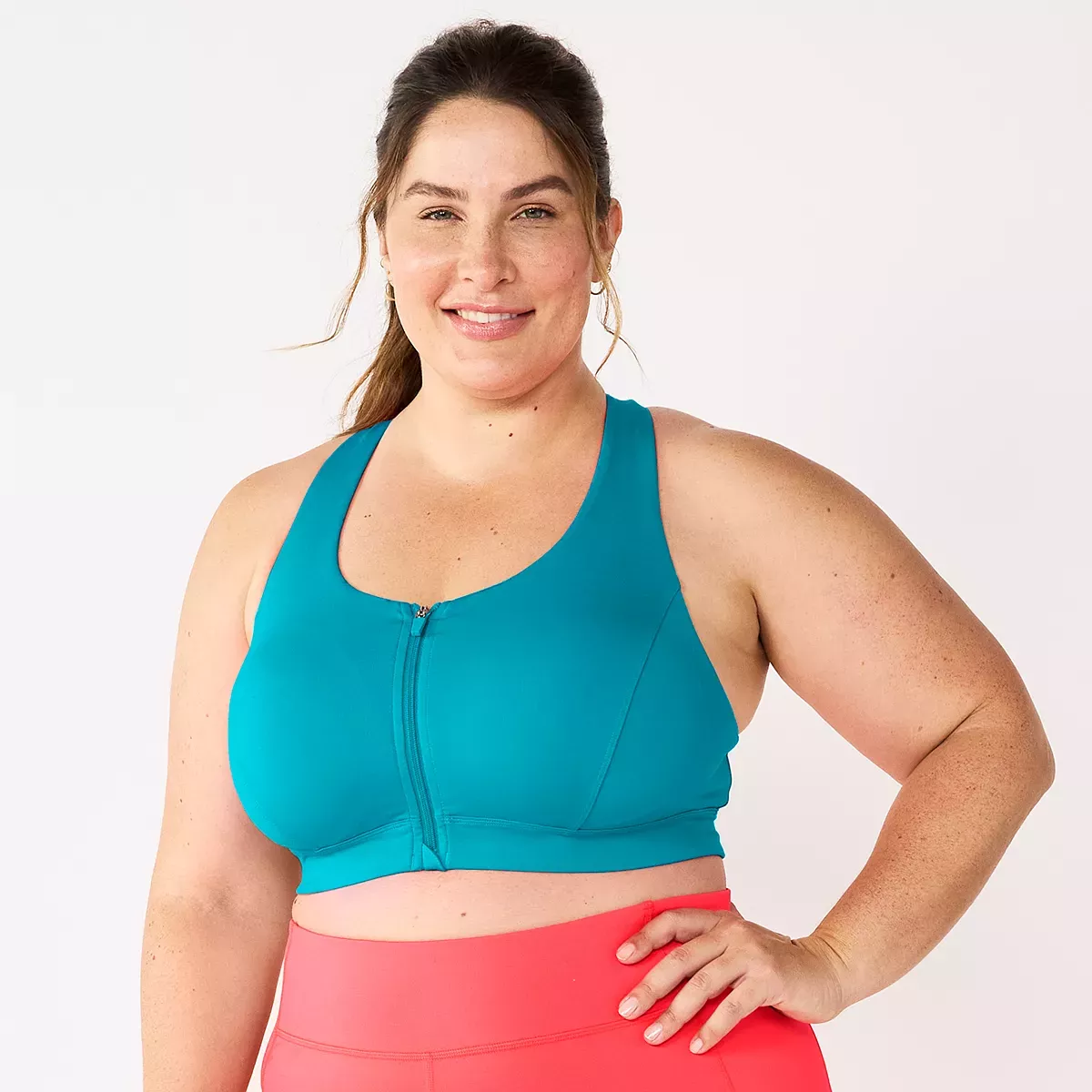 Tek Gear® Core Zip-Front Bra