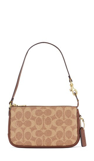 Coach Plaza 18 Shoulder Bag in Tan. | Revolve Clothing (Global)