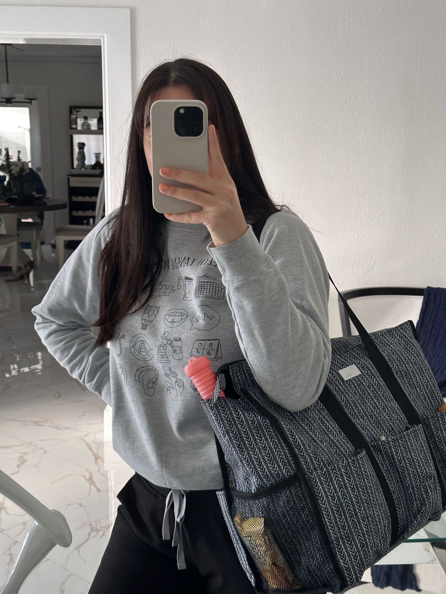 Amazon SLP sweater, speech pathologist sweater, speech pathology sweater, slpa, slp to be, future SLP, Amazon bag, amazon SLP bag, SLP must haves, SLP essentials, speech therapist, speech pathologist