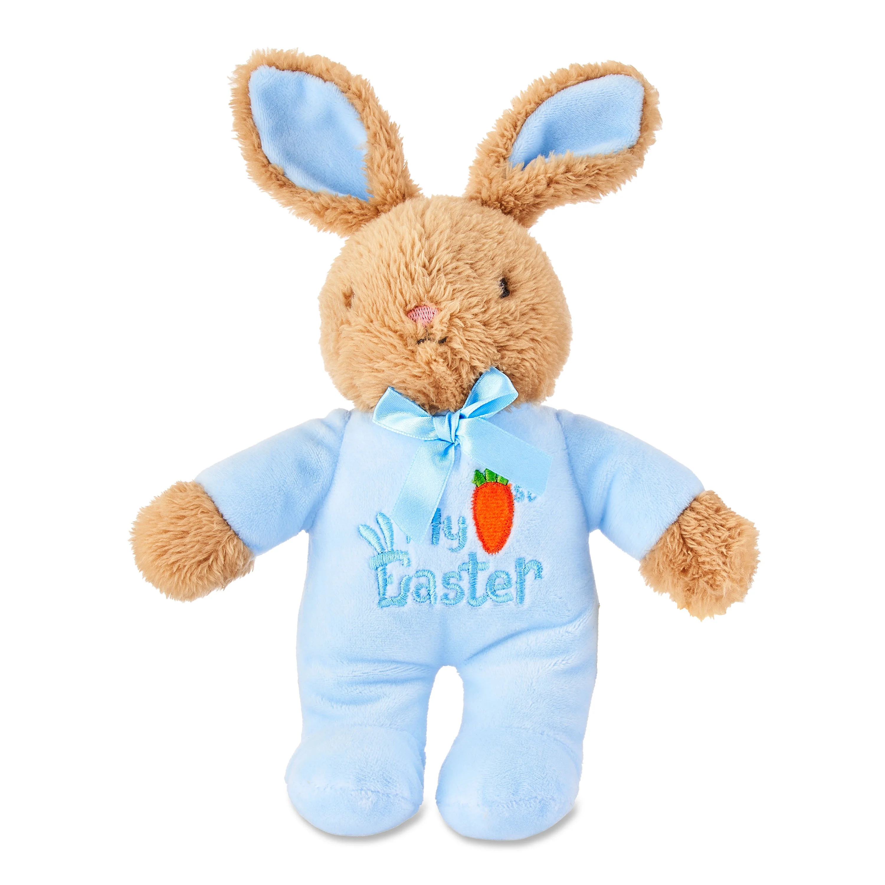 "Way to Celebrate! Easter My 1st Easter Plush Toy, Blue Bunny​" | Walmart (US)