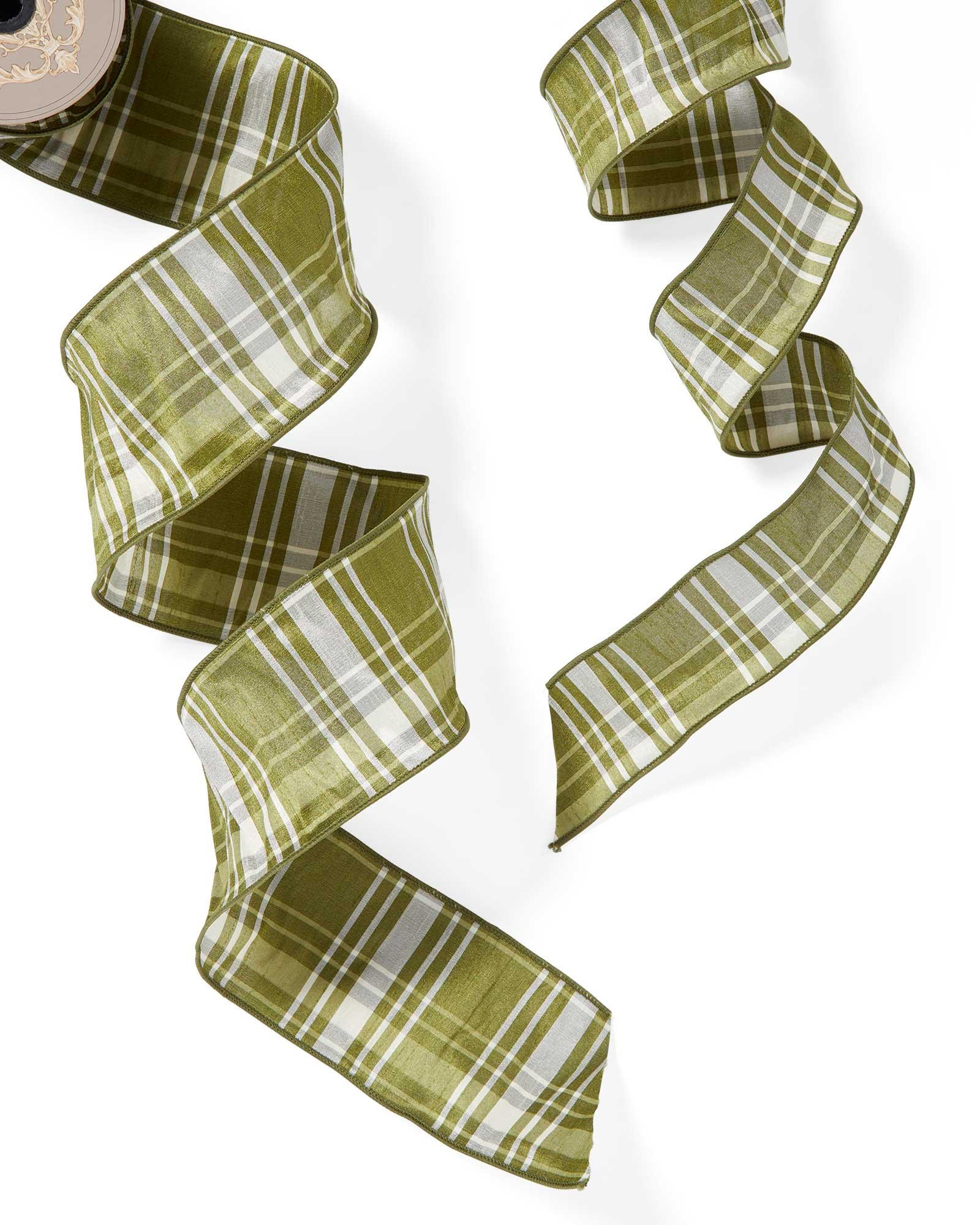 Decorative Plaid Ribbon | Serena and Lily