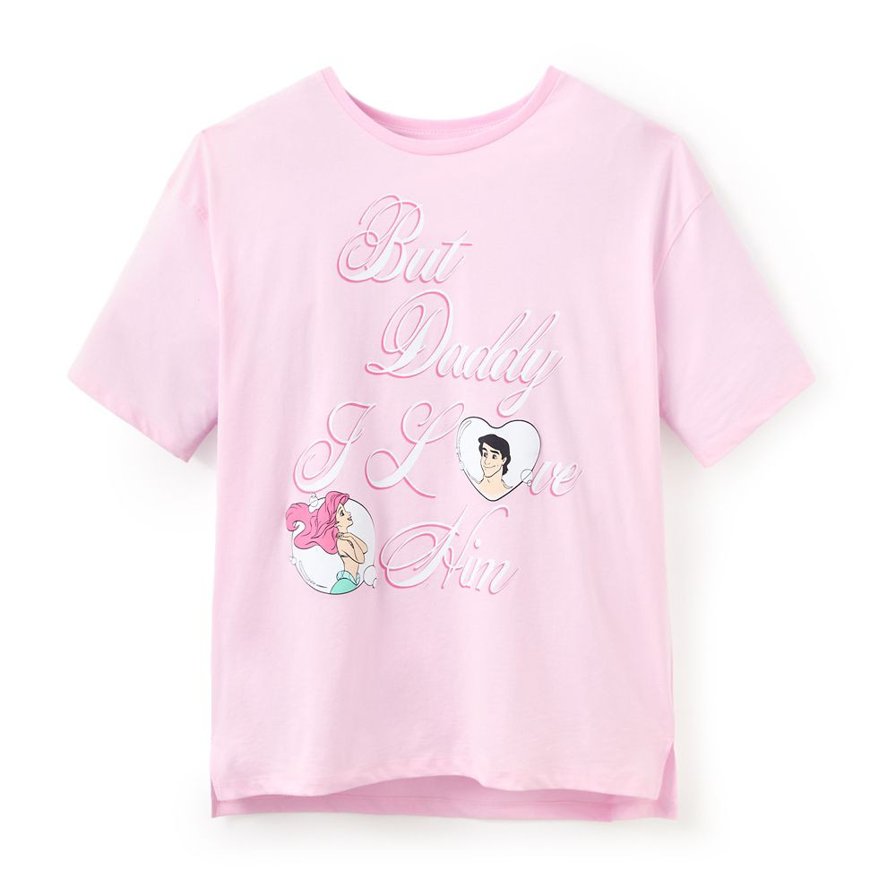 Ariel ''But Daddy I Love Him'' T-Shirt for Women – The Little Mermaid | Disney Store