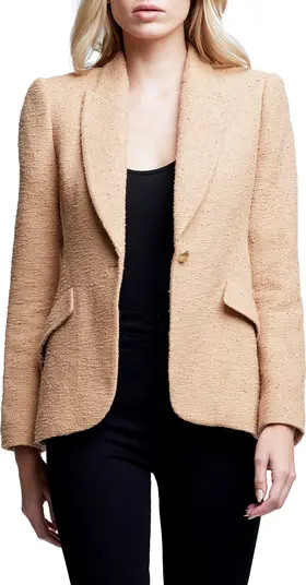 Chamberlin Textured Stretch Cotton Blazer | Nordstrom