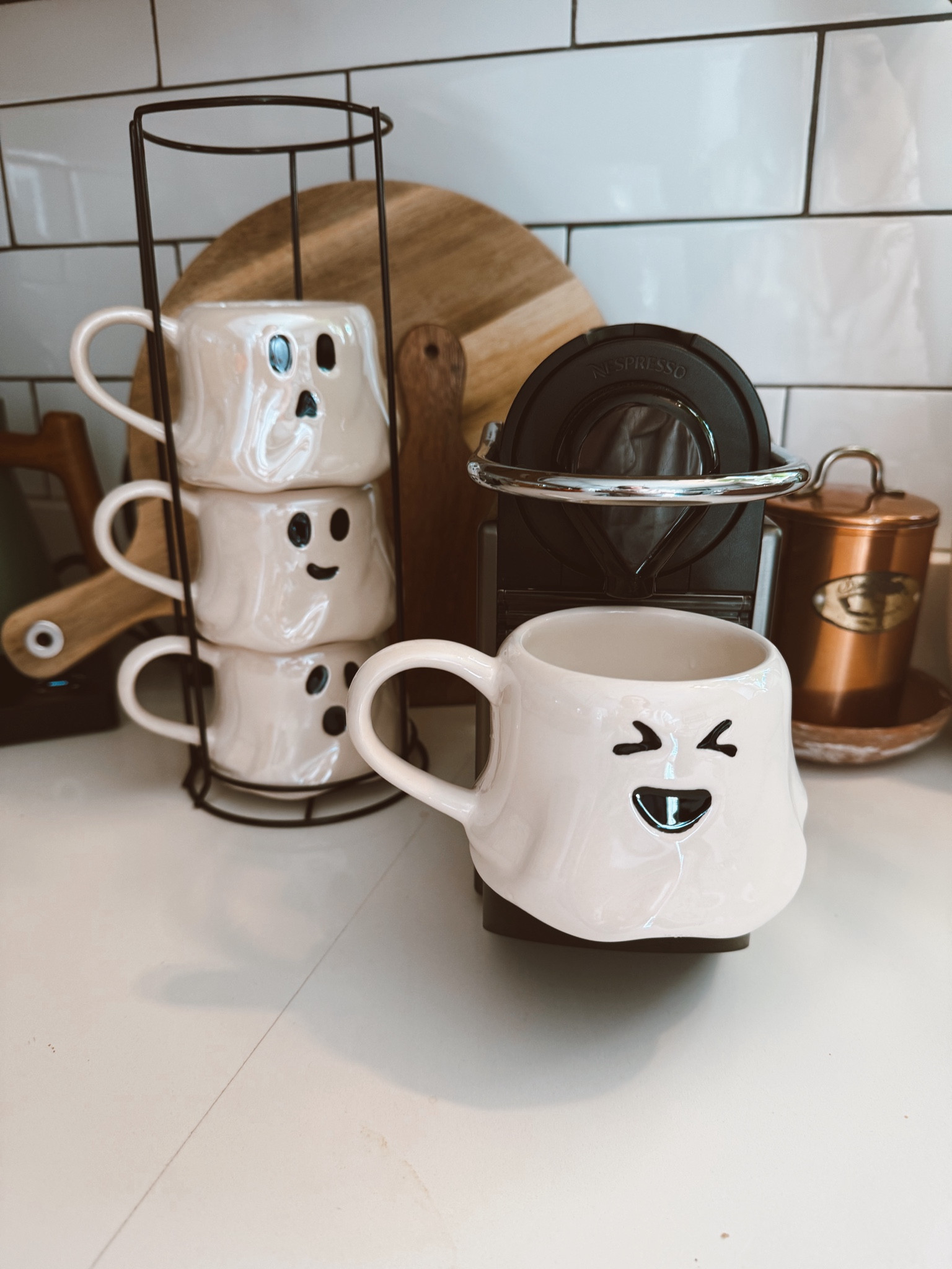Pick your mood each morning with these spooky, cute, and cozy ghost mugs! 👻☕️No matter how you’re feeling, these Halloween mugs are the perfect way to kick off your October days this spooky season! 

#LTKHome #LTKSeasonal #LTKHalloween