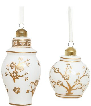 Mark Roberts Holiday Collection Assorted Chinoiserie Jar Ornament Set, Set of 6 | Dillard's | Dillard's