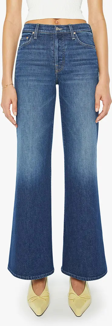 MOTHER The Tomcat Roller Skimp Wide Leg Jeans | Nordstrom | Nordstrom