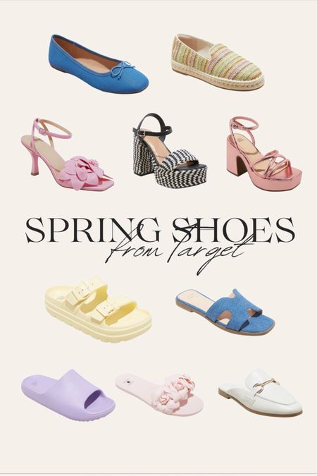 Pretty colorful shoes from Target! Perfect spring sandals and heels.
Target Shoes | Target Styles | Target Flats | Target Sandals | Target Heels

#LTKfindsunder50 #LTKworkwear #LTKshoecrush

