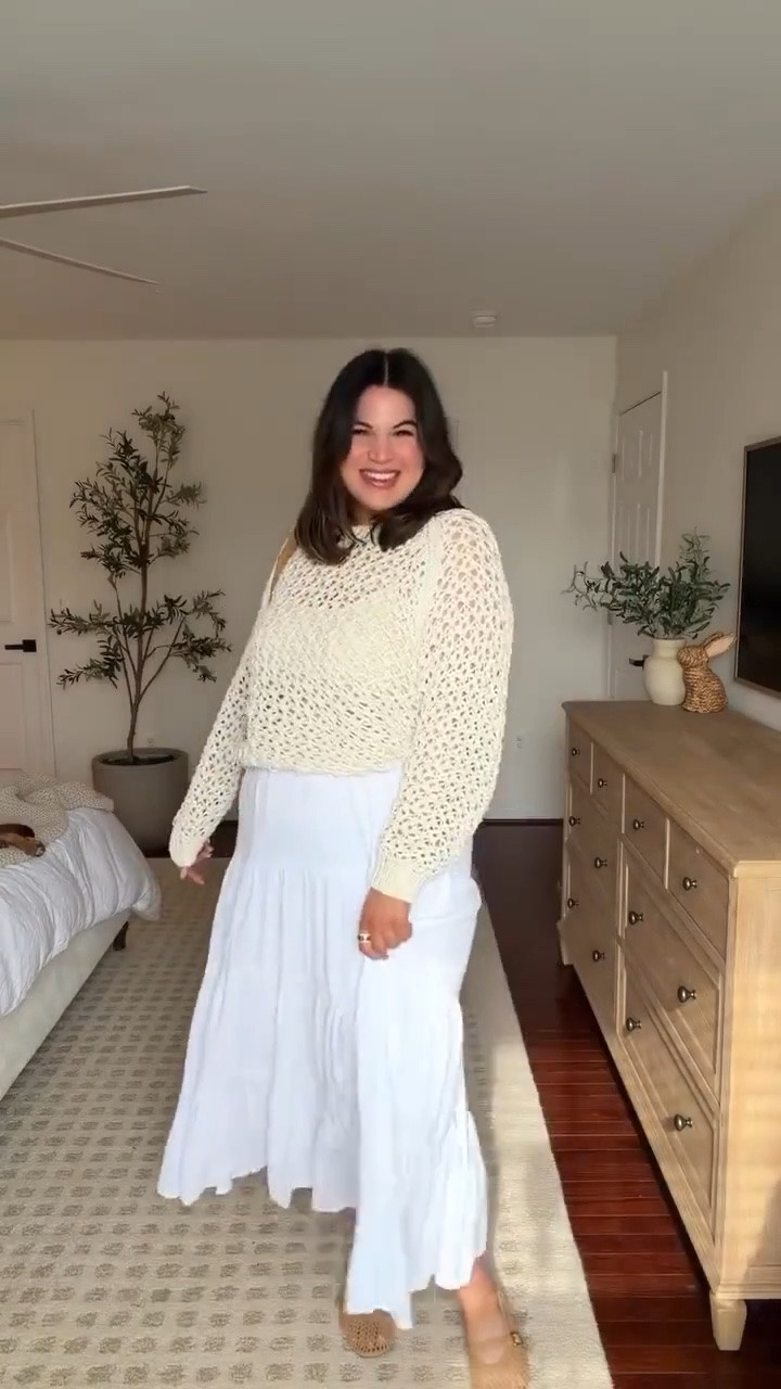 Midsize Spring Outfit 🌸

 top - size large, skirt - size large *from a few years ago, added similar, flats - 9

#LTKSeasonal #LTKMidsize #LTKTall