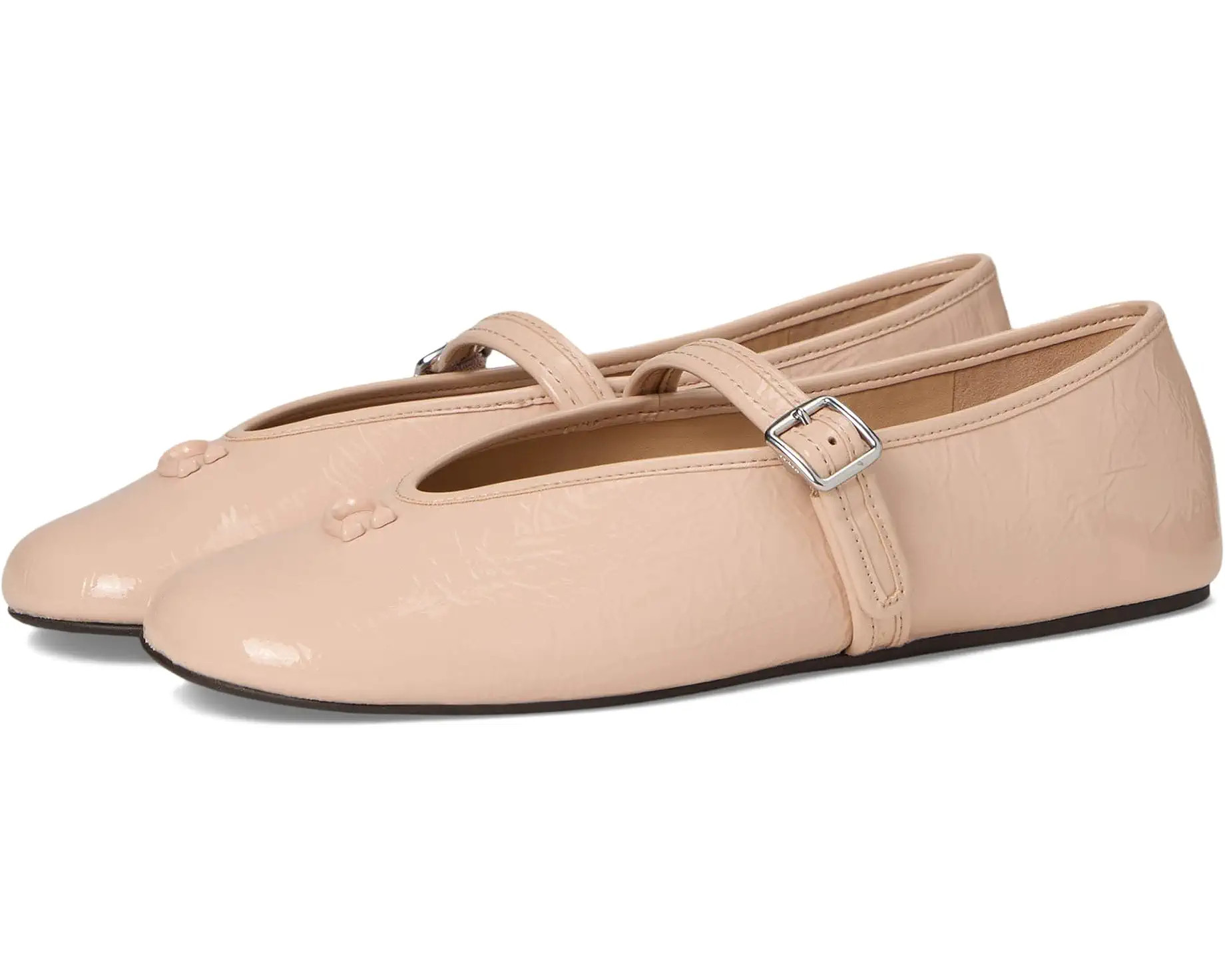 Sculpted C Crinkle Patent Leather Soft Mary Jane | Zappos