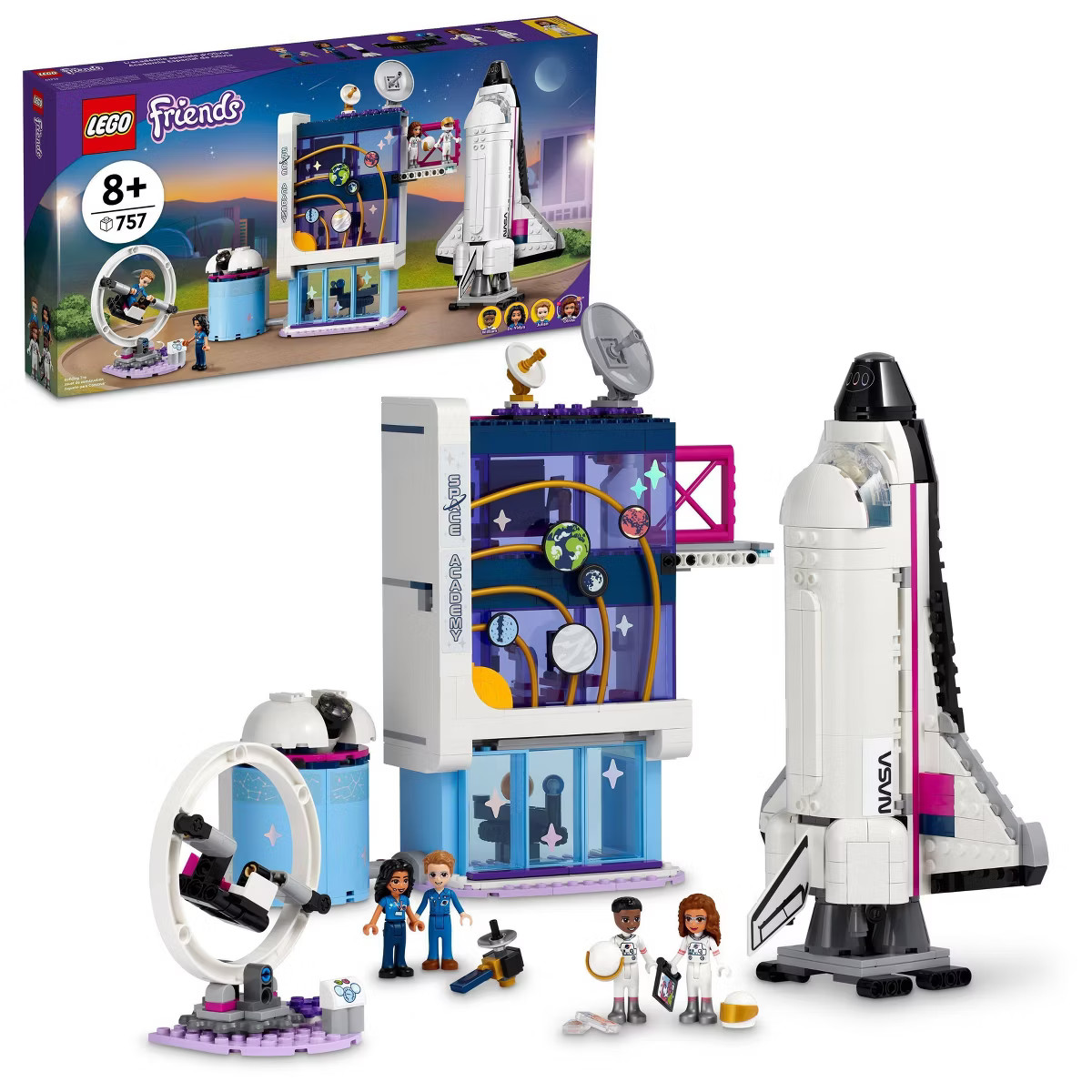 LEGO Friends Olivia Space Academy Space Shuttle Toy 41713 | Target