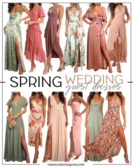 Shop Wedding Guest Dress Favorites! #springdress #promdress #maxidress #mididress #floraldress #weddinguest #cocktaildress #lulus

#LTKSeasonal #LTKwedding #LTKstyletip