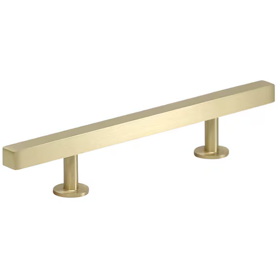 The Vouvant Collection Pull - 96mm Center to Center (3-3/4") - Satin Brass - Handle Pull Decorati... | Etsy (US)