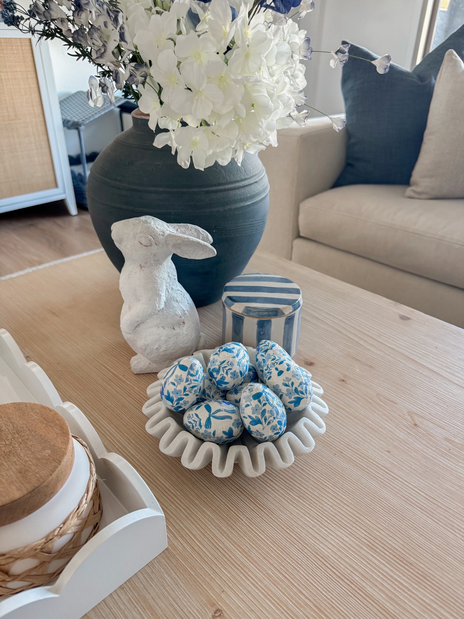 Check out these super simple decoupage eggs I made using these dyeable eggs from Walmart! They’re less than $2! Perfect for bowl fillers for Easter decor. 

#LTKSeasonal #LTKHome